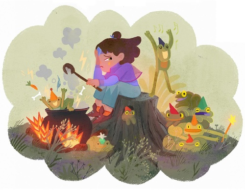 Gallery Of Illustration By Beatrice Blue - France