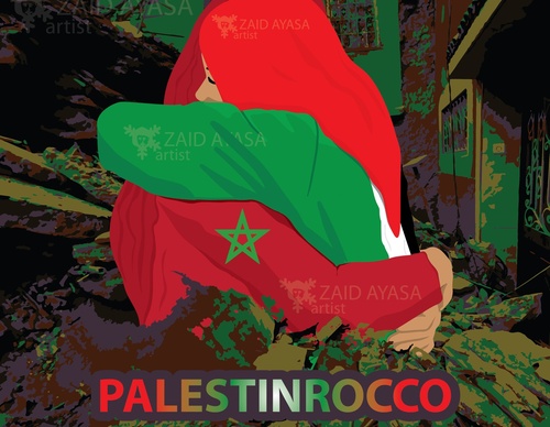Galería de ilustraciones de Zaid Ayasa - Palestina