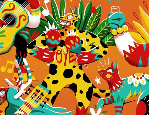 Galería De Ilustración De Luis Pinto - México