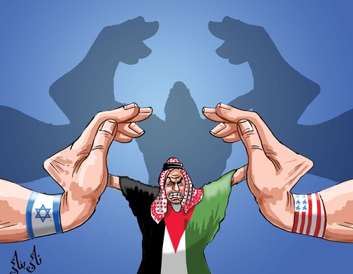 Galeria de cartoon sobre o Genocídio de Gaza