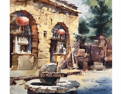 Gallery Of WaterColor Painting By Sofia Wu Mei - China