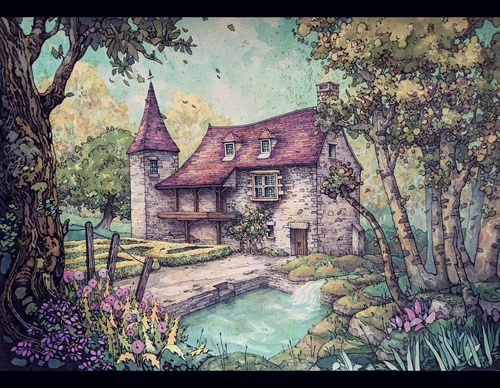 Galería de pintura de Audrey Rouvin - Francia