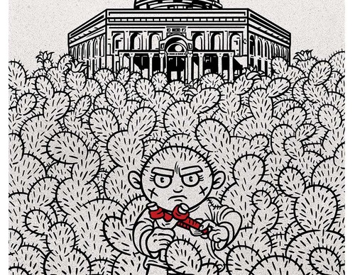 holocide cartoon