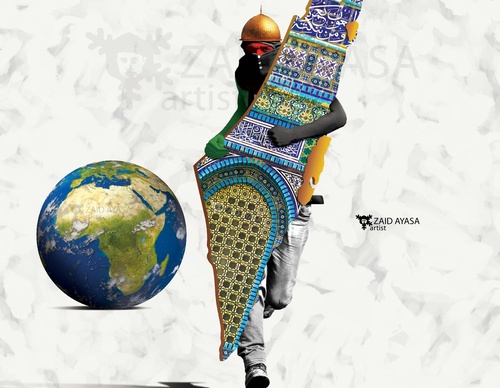 Galería de ilustraciones de Zaid Ayasa - Palestina