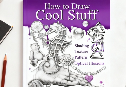 Cómo dibujar cosas geniales: sombreado, texturas e ilusiones ópticas por Catherine V. Holmes