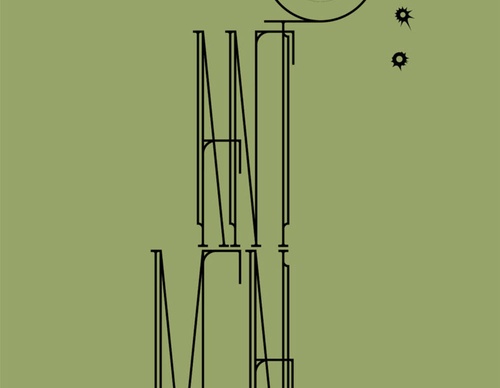 blank poster animal