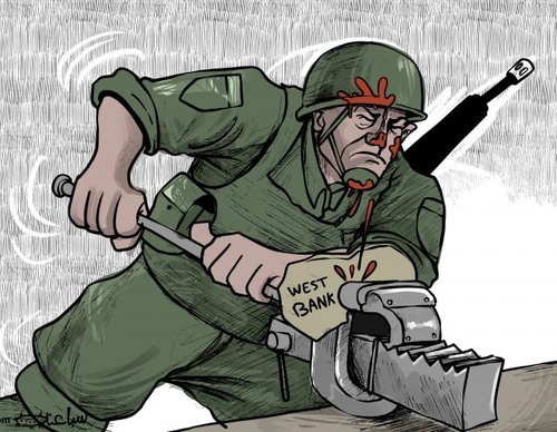 Cisjordania y la presión israelí