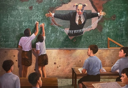 Galería de ilustraciones de la pintora Rocío Caballero - México