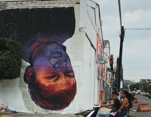 Galería de arte callejero de Paulo Villegas - México