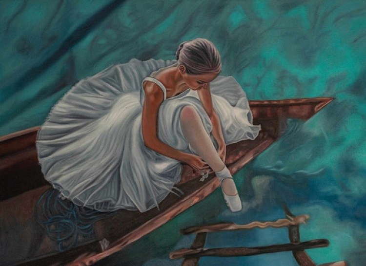 Muestra de las obras de artistas colombianas