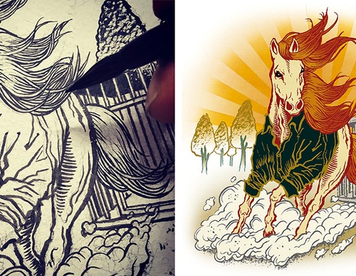 Gallery of Illustration & Graphic Works by Javier Medellin Puyou – Mexico