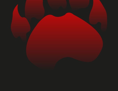 blank poster animal