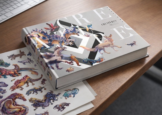 Art Book of the Visual World of Strange and Creative Creatures by Le Yamamura