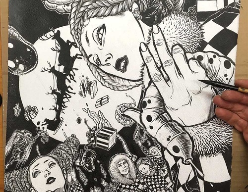 Gallery of Illustration & Graphic Works by Javier Medellin Puyou – Mexico