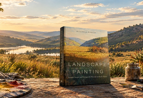 Pintura de paisajes: conceptos y técnicas esenciales para la práctica al aire libre y en el estudio, de Mitchell Albala