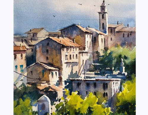 Gallery Of WaterColor Painting By Sofia Wu Mei - China