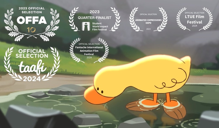 El patito de ojos estrellados | Sheridan Animation | Cortometraje de animación de tesis 2023