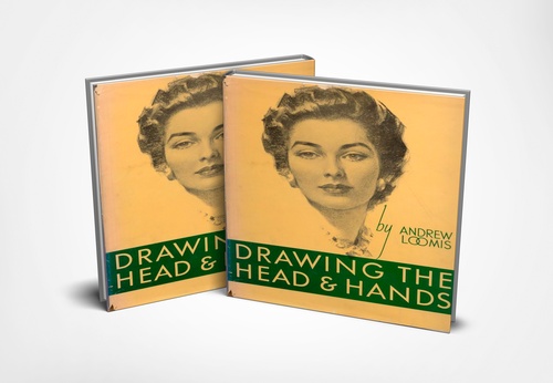 Livro de desenho da cabeça e das mãos, de Andrew Loomis