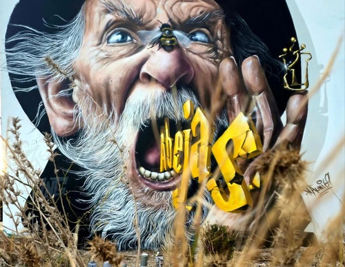 Galería de arte callejero de Nauni - España