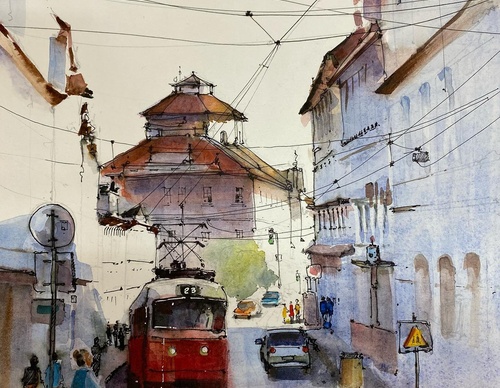 Galeria de pinturas em aquarela de Tere Lojero – México