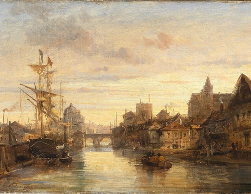 Gallery Of Painting By Charles Kuwasseg-France