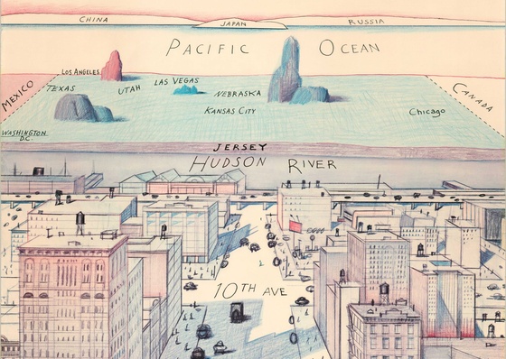 Si Saul Steinberg viviera hoy según Ian Frazier