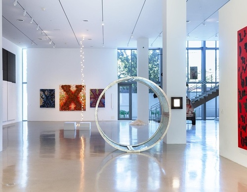 The exhibition of the contemporary art collection