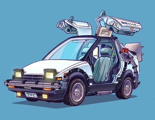 Galería de ilustraciones de Muhammad Firdaus - Singapur