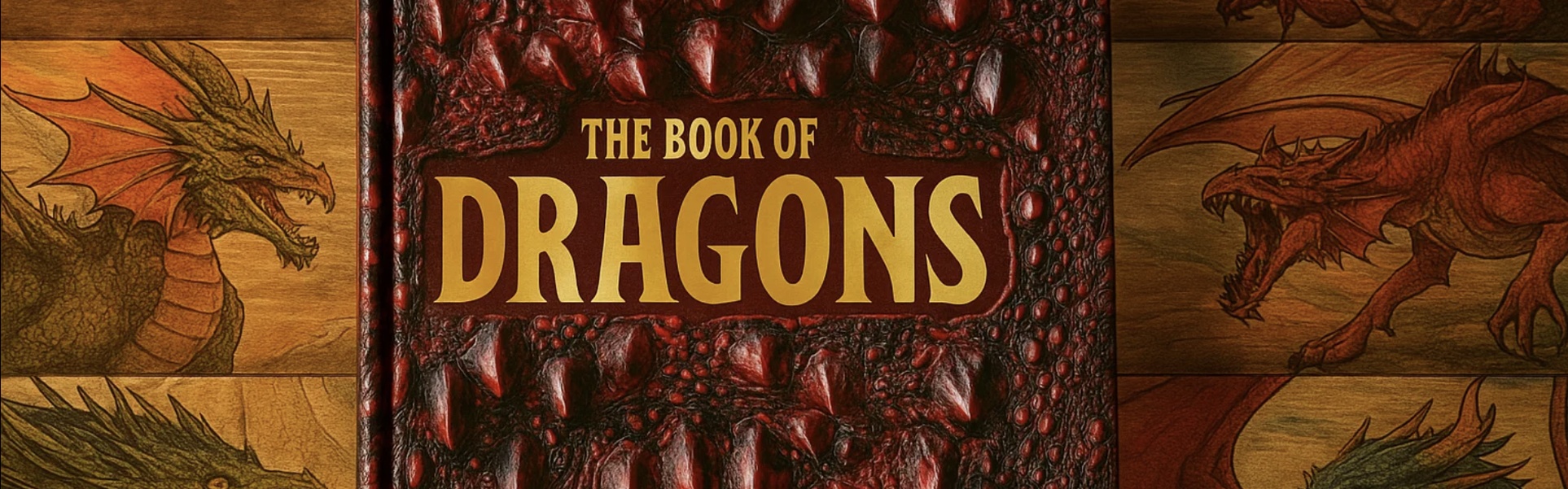 The book of Dragons (encyclopedia illustrations)