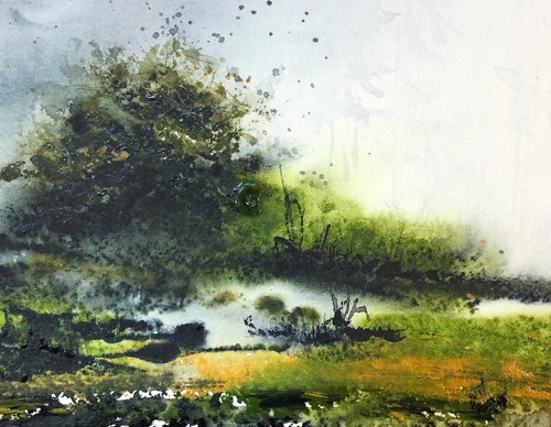 Gallery of Watercolor painting by Karlyn Shahnazarian-Canada