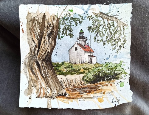 Galeria de pinturas em aquarela de Kalliopi C - Escócia