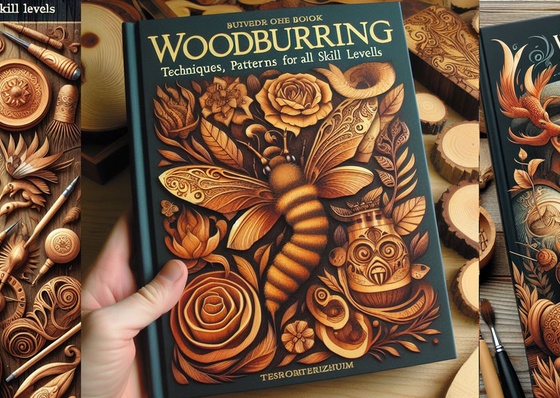 Great Book of Woodburning: Pyrography Techniques, Patterns and Projects