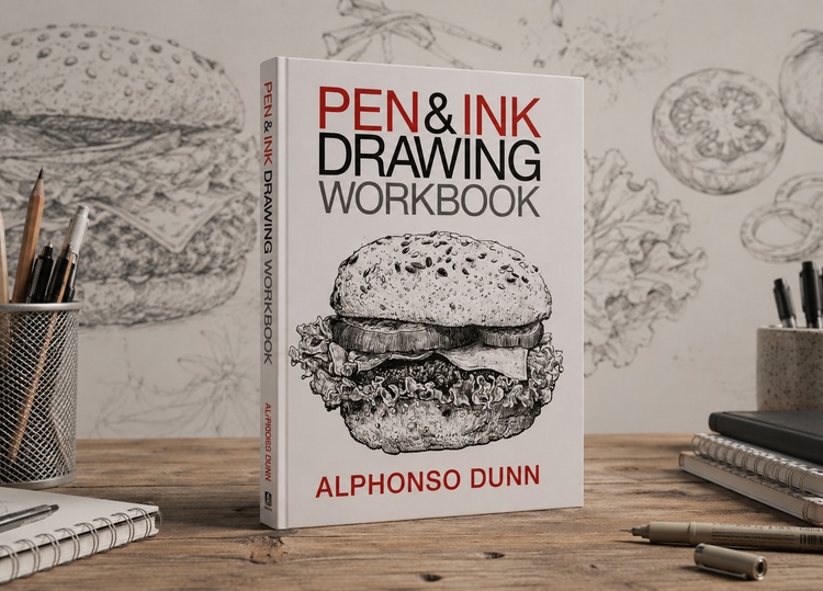 Pen and Ink Drawing Workbook by Alphonso Dunn