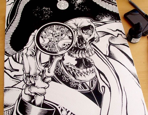 Gallery of Illustration & Graphic Works by Javier Medellin Puyou – Mexico