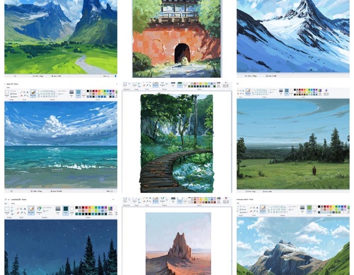 Gallery Of Drawing With Windows Paint By Christian Young - USA_1