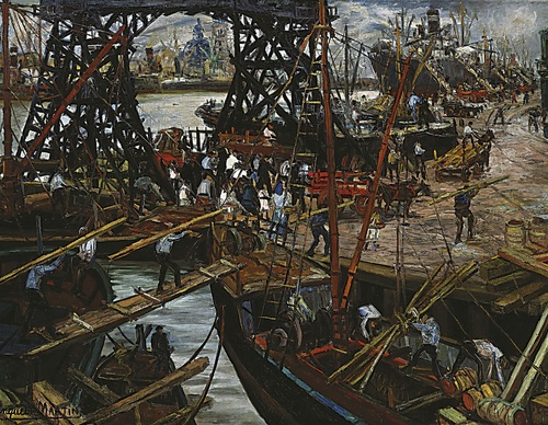 Galeria de pinturas de Benito Quinquela Martín Argentina