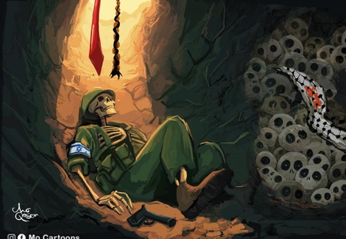 Cuerpos bajo los escombros