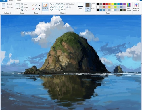 Gallery Of Drawing With Windows Paint By Christian Young - USA_1