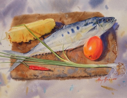 Gallery WaterColor Painting By Bảo Huỳnh - Vietnam