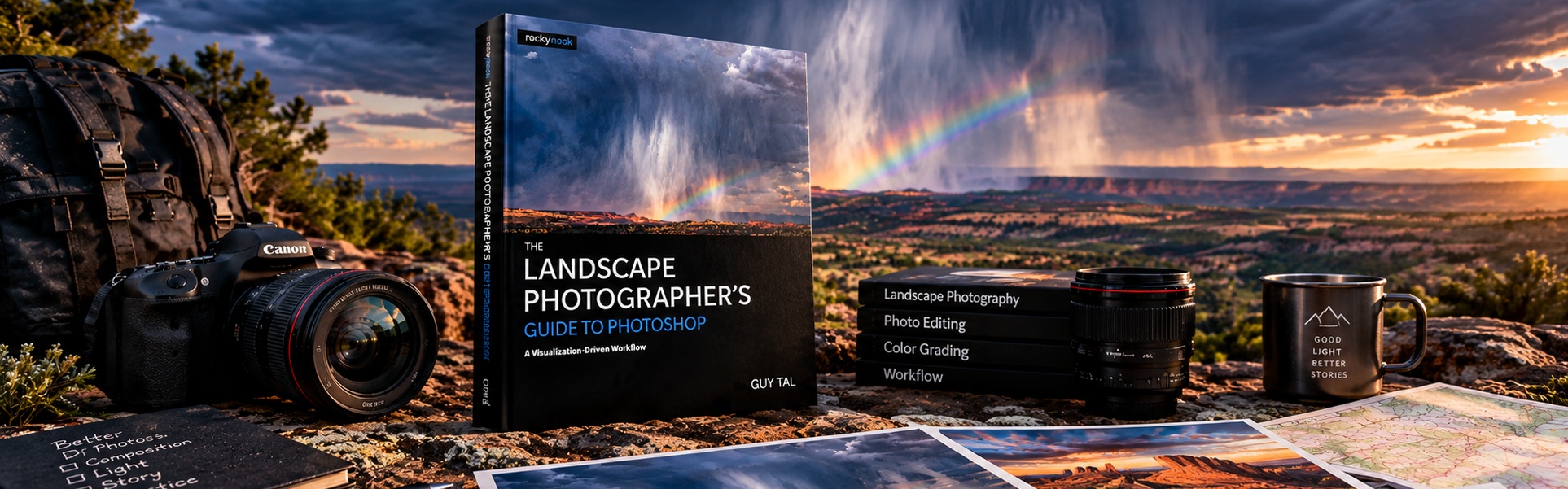 Guía de Photoshop para fotógrafos de paisaje: un flujo de trabajo basado en la visualización, por Guy Tal