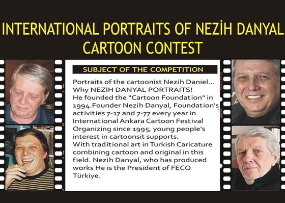International Caricature Contest on Nezih Danyal 2023