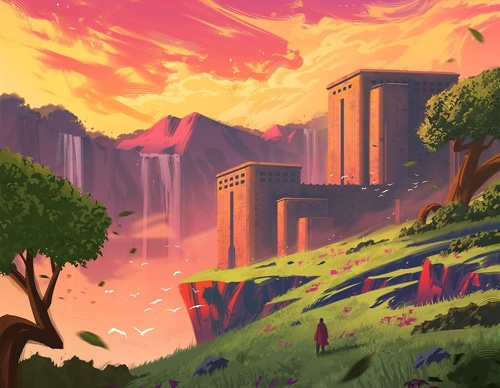 Galeria de ilustrações de Philip Sue - Nova Zelândia