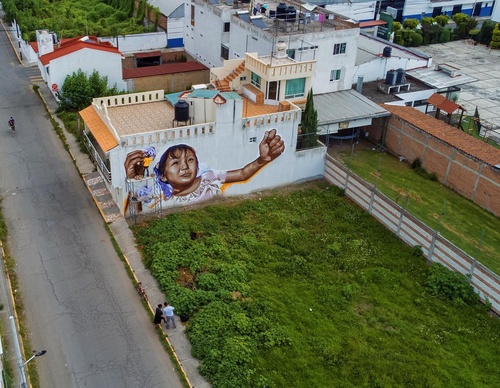Galería de arte callejero de Paulo Villegas - México