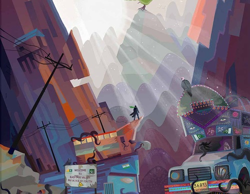 Gallery of illustration by Hazem Asif - Pakistan
