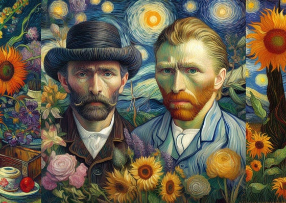 Uma entrevista imaginária com Van Gogh e Paul Gauguin