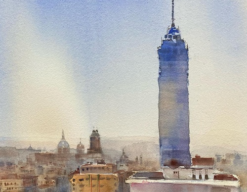 Galeria de pinturas em aquarela de Tere Lojero – México