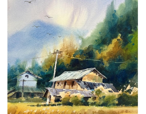 Gallery Of WaterColor Painting By Sofia Wu Mei - China