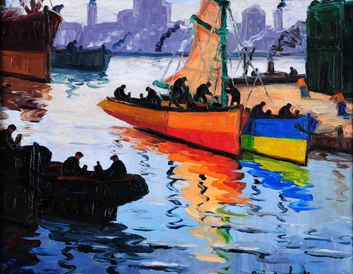 Galeria de pinturas de Benito Quinquela Martín Argentina