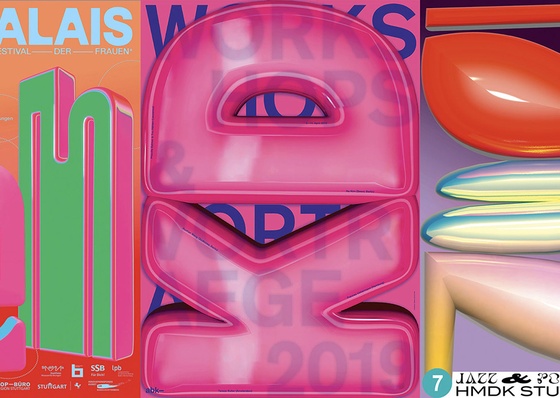 Gallery of Typographic Posters by Malena Kronschnabl – Germany