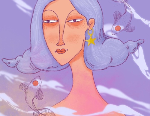 Galería de ilustraciones de Aya Elborgy - Egipto